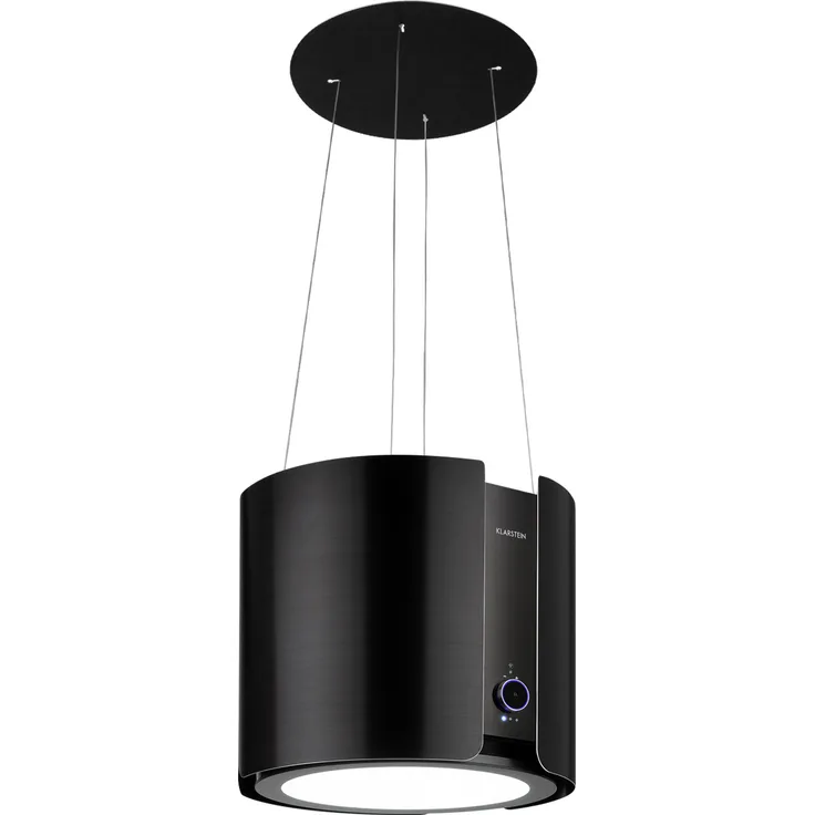 Klarstein Skyfall Smart Inselabzugshaube LED Edelstahl