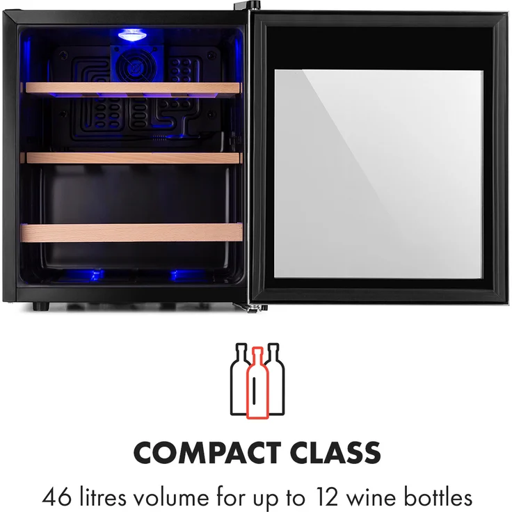 Vinamour 12 Uno Weinkühlschrank 12Fl. – Bild 5