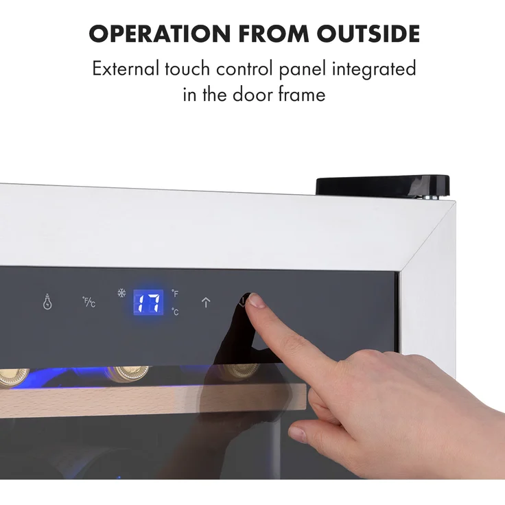 Vinamour 12 Uno Weinkühlschrank 12Fl. – Bild 6