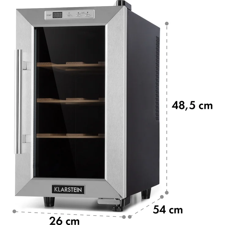 Reserva 8 Uno Weinkühlschrank 23 Liter Edelstahl – Bild 8