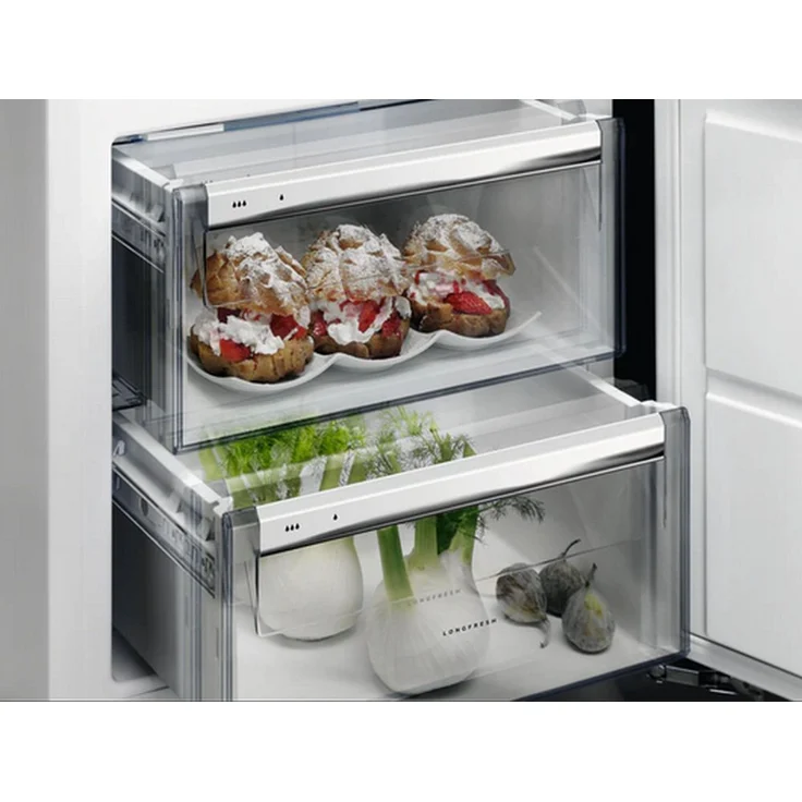 AEG SKE814D9ZC Kühlschrank, Einbau, weiß, 0-Grad-Zone, LED, Höhe 140 cm – Bild 3