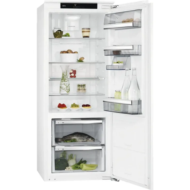AEG SKE814D9ZC Kühlschrank, Einbau, weiß, 0-Grad-Zone, LED, Höhe 140 cm