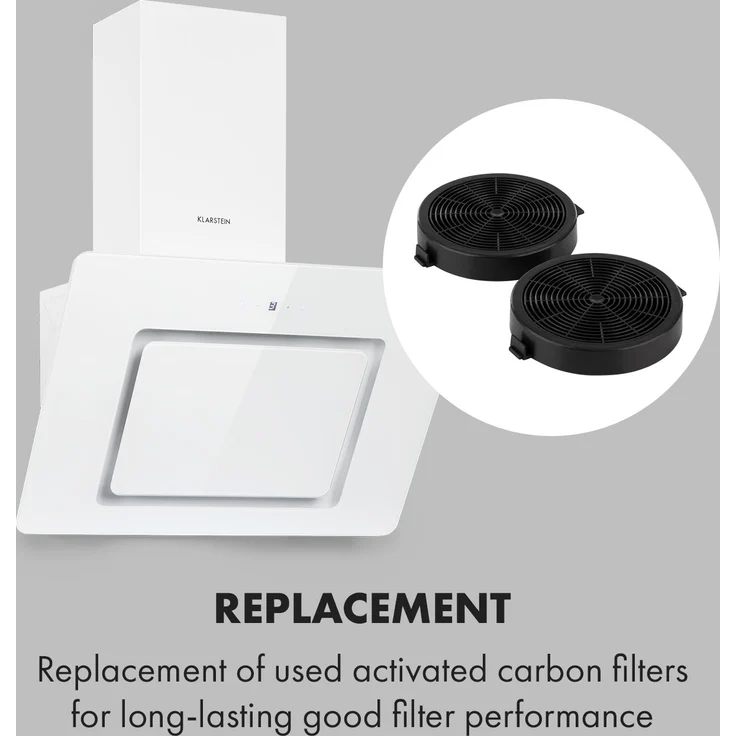 Europart Sofia Aktivkohlefilter für Dunstabzugshauben 2 x Filter Umluftbetrieb – Bild 2