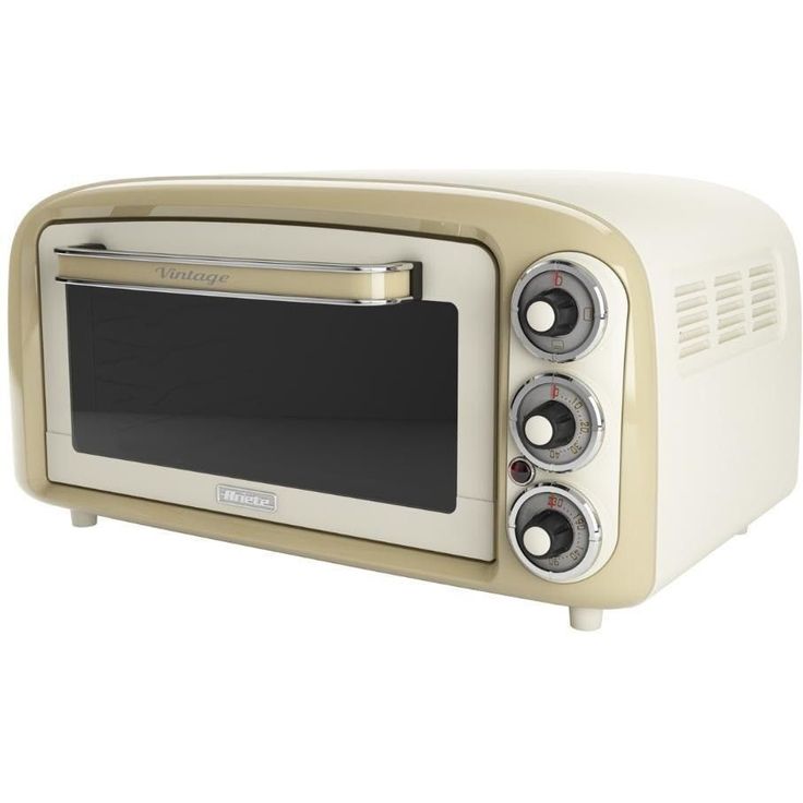 Ariete Mini-Ofen Ariete Vintage 979 03 (Knopf 1380W beige Farbe) – Bild 2