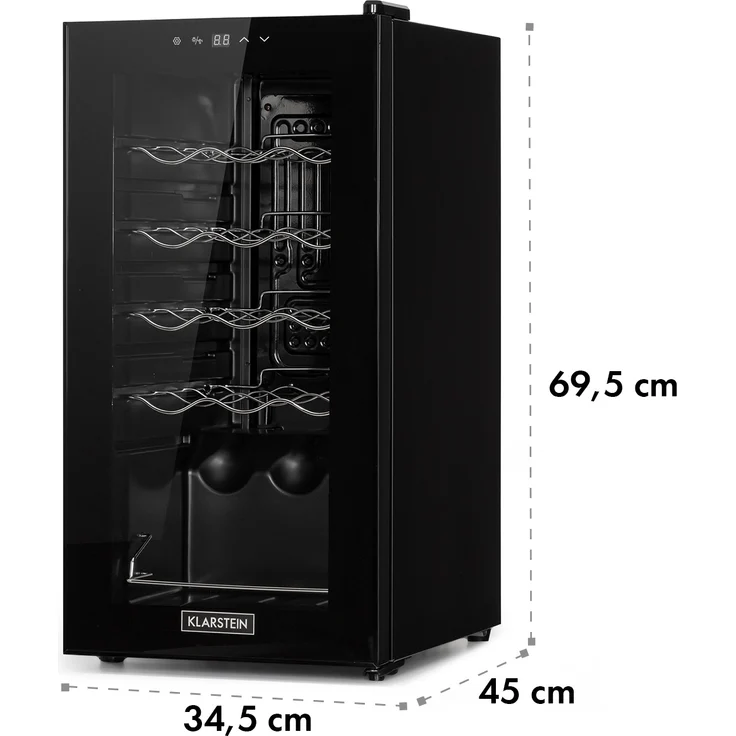 Klarstein Shiraz 15 SLIM UNO 10035025 Weinkühlschrank – Bild 10