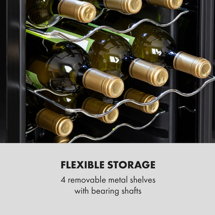 Klarstein Shiraz 15 SLIM UNO 10035025 Weinkühlschrank – Bild 8