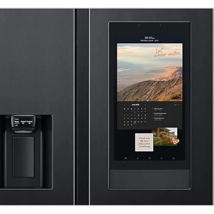Samsung RS6HA8891B1/EG Side-by-Side-Kühlschrank, freistehend, schwarz, NoFrost, Wasser- und Eiswürfelspender, Festwasseranschluss, Smart Connect, Food Cam, Schnellgefrieren und -kühlen, Breite 91.2 cm – Bild 16