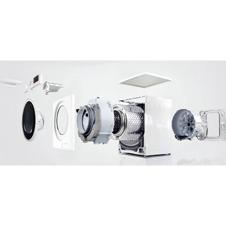 Amica WA 484 070, Frontlader-Waschmaschine, B, Fassungsvermögen 8 kg, Standgerät, Breite 59,5 cm, Nachlegefunktion, 16 Programme – Bild 8