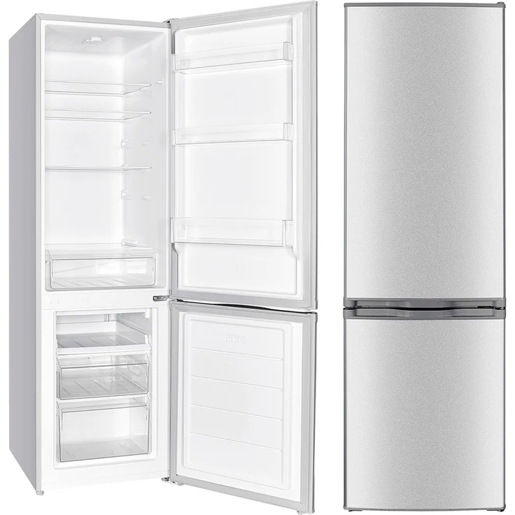 PKM KG240EIX Kühl-Gefrierkombination, freistehend, inox, Breite 50 cm, Energieklasse E – Bild 2