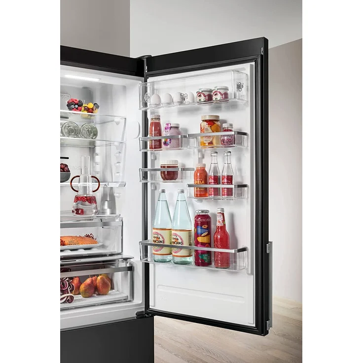 Bauknecht KGDNF 20C GDSX Kühl-Gefrierkombination, freistehend, schwarz, NoFrost, Breite 59.5 cm – Bild 13