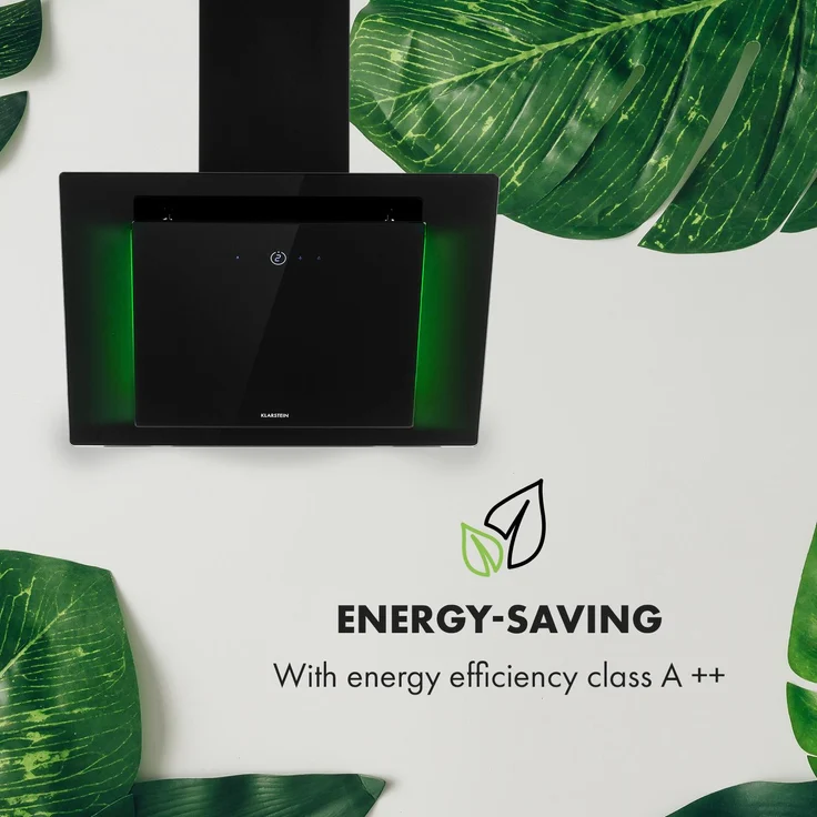 Klarstein Eleonora 60 Dunstabzugshaube Touch-Panel Ambiente-Licht EEK A++ – Bild 4