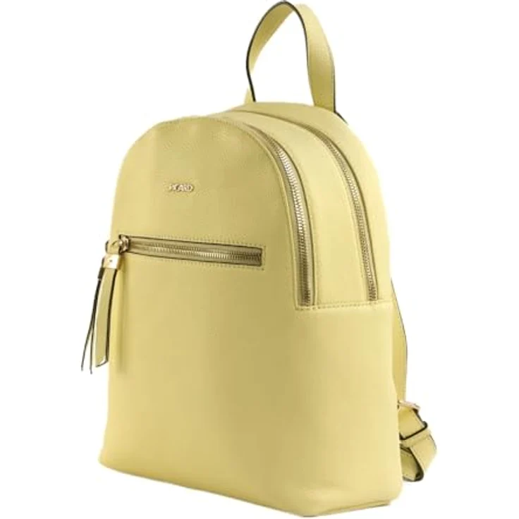 Picard Java City Rucksack, 28 cm aus 100% Leder, gelb – Bild 2