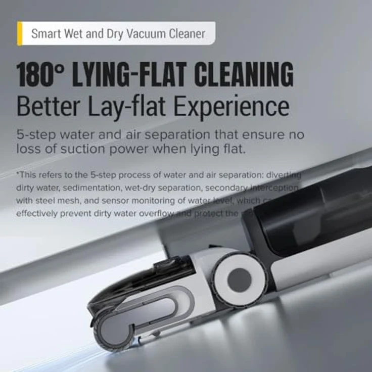 Roborock Bodenstaubsauger Roborock F25, Nass-/Trockensauger, Beutellos – Bild 6