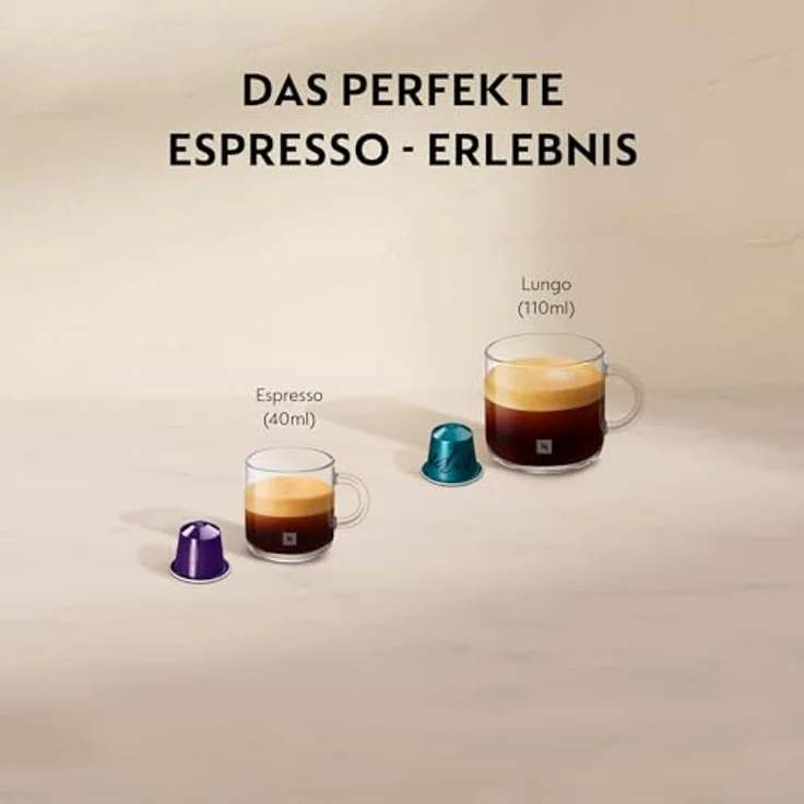 Krups Nespresso XN741B Kaffeemaschine Freistehende Espressomaschine Silber 1 Tassen – Bild 3