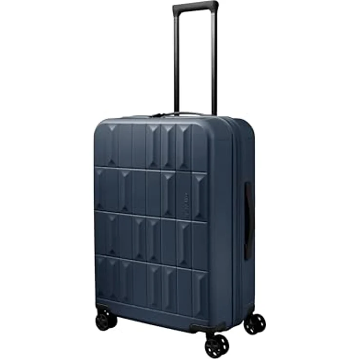 Travelite Panello Trolley M 65 cm, 4 Rollen, Dehnfalte, blau, 100% ABS – Bild 1