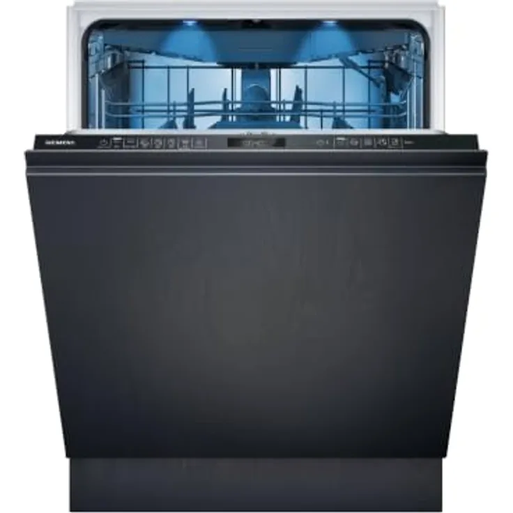 Siemens iQ500 SN95EX16CE, Vollintegrierter Geschirrspüler mit 14 Maßgedecken, Schwarz, 60 cm
