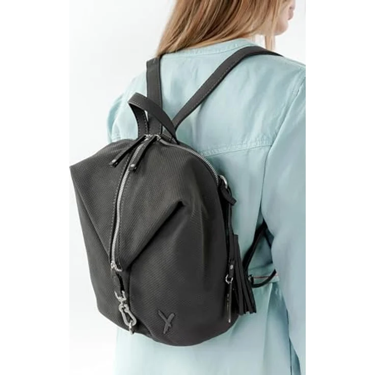 Suri Frey Romy Basic City Rucksack, 32 cm, grau, 100% Polyurethan, 28 cm x 15 cm x 32 cm – Bild 4