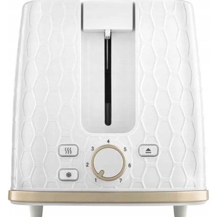 Sencor STS 7200WH, Toaster mit 930W und 2 Schlitzen, weiß