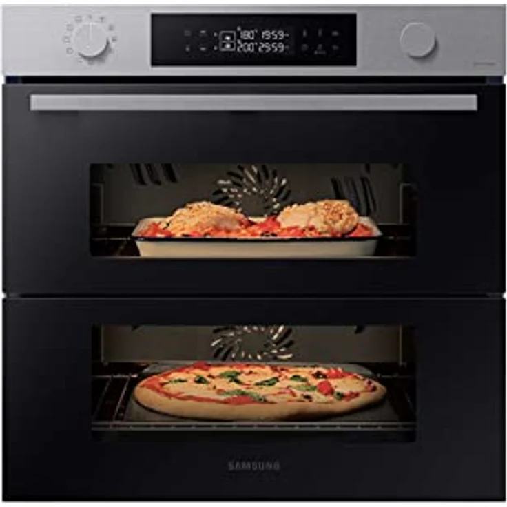 Samsung NV7B45403BS, Einbaubackofen mit 76 l Garraum, 2950 W, A+, Schwarz, Edelstahl – Bild 4