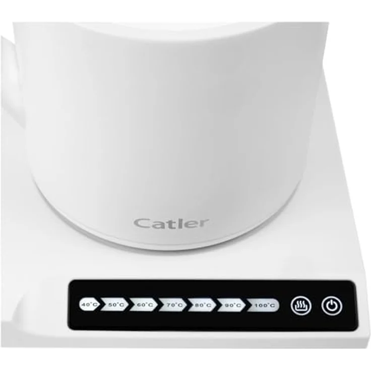 Catler Elektrischer Wasserkocher BM 500, schnelles Erhitzen mit hochwertigem Edelstahlgehäuse – Bild 3