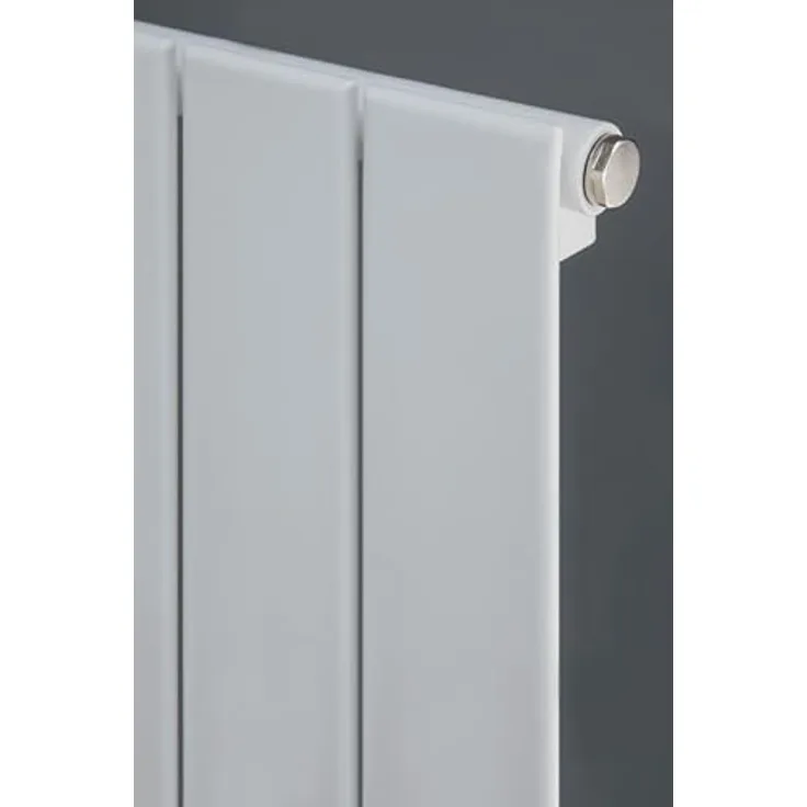 Ximax Raumheizkörper P1 1800 mm x 370 mm und 715 Watt in Weiß RAL 9003 - ein eleganter und unaufdringlicher Designheizkörper mit vertikalen Paneelprofilen