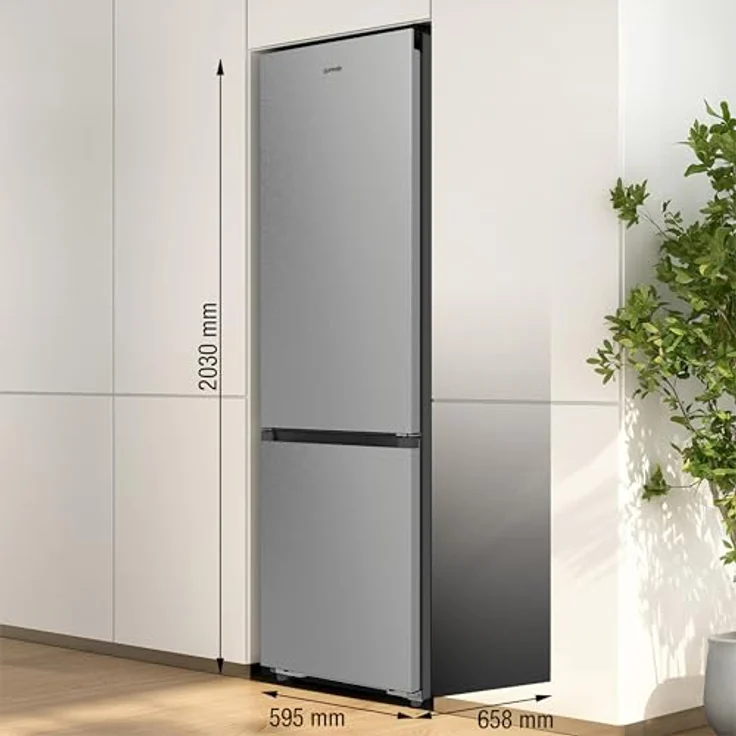 GORENJE NRB620C6X4WFE Kühl-Gefrier-Kombination, Inox, 413 l, SmartHome-fähig, Inverter Kompressor, Total NoFrost – Bild 3