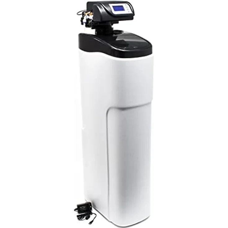 Wiltec SOFT-D Wasserenthärtungsanlage, 1000 l/h Wasserentkalkung mit Ionentauscher und 30 l Soletank – Bild 1