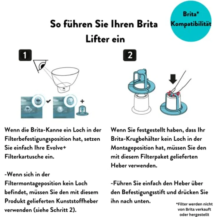 AQUA OPTIMA EVOLVE+ 3x Ersatzfilter für Karaffe, Wasserfilter in Weiß, Kunststoff – Bild 7