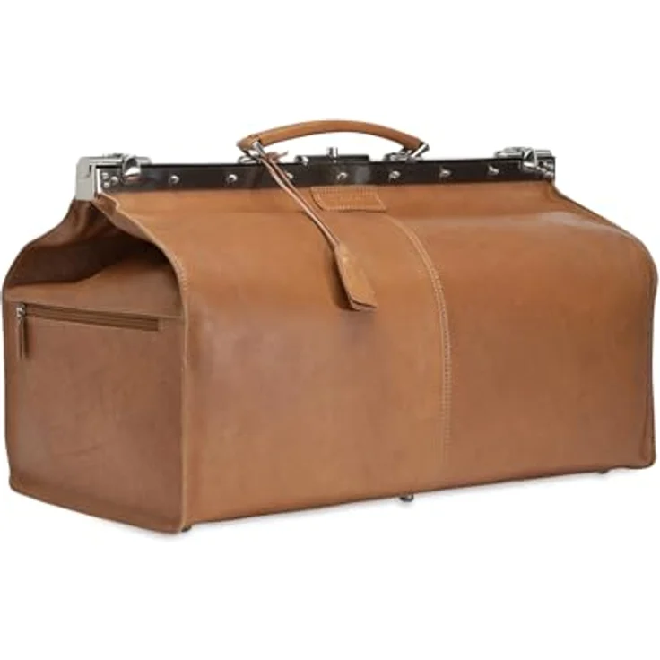 Picard Toscana Weekender Reisetasche, 52 cm, 100% Leder, braun – Bild 8