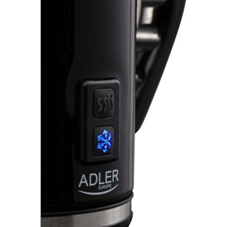 Adler, Schwarz, Einheitsgröße Milchaufschäumer mit Feat-Funktion und 500W Leistung AD 4478 – Bild 3