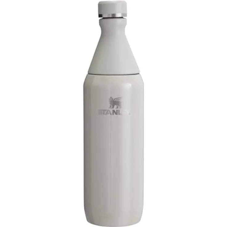 Stanley 1913 All Day Slim Bottle, doppelwandige Vakuumisolierte Trinkflasche aus 90 % recyceltem Edelstahl, spülmaschinenfest