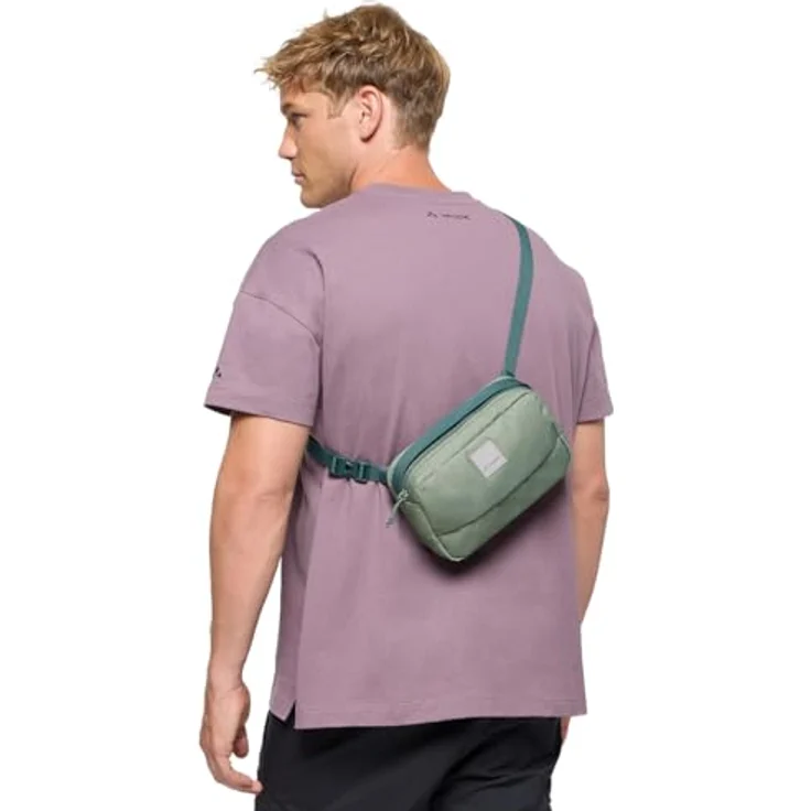 Vaude Coreway Gürteltasche, 24 cm, grün, 100% Polyester, ideal für unterwegs – Bild 6