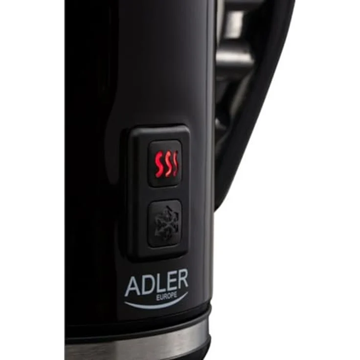 Adler, Schwarz, Einheitsgröße Milchaufschäumer mit Feat-Funktion und 500W Leistung AD 4478 – Bild 4