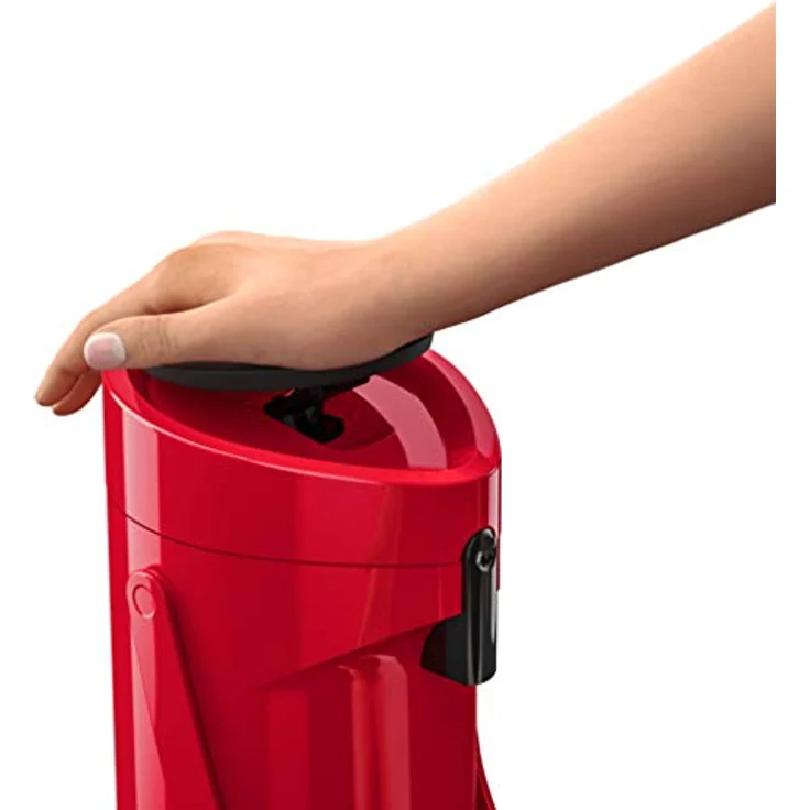 Tefal PONZA 1.9 ltr Thermokanne mit Pumpsystem Rot – Bild 5