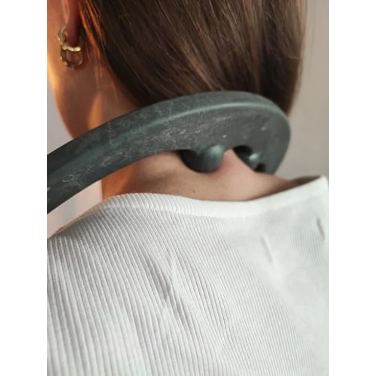 Triggerpunkt Massagegerät + Anwendungsheft ✓ Selbstmassagegerät ✓ Massagestab Rücken ✓ Trigger Stick ✓ Massage Haken – Bild 4