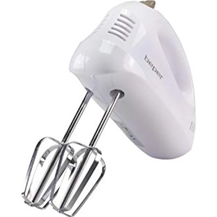 Beper BP.304 Elektrischer Handrührer und Rührer, 150 W, ABS, verchromter Stahl, Taupe – Bild 4