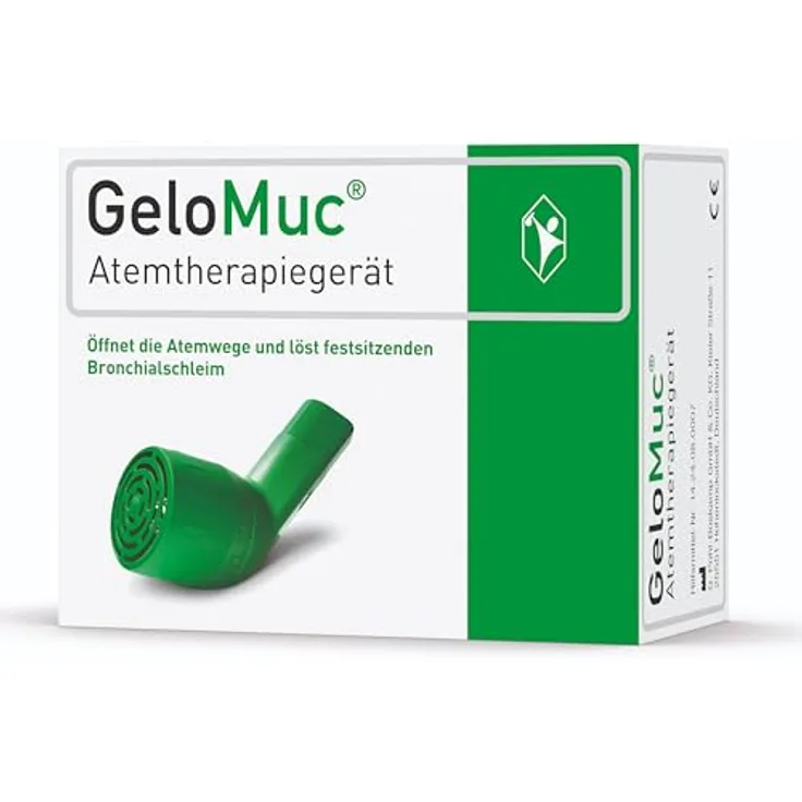 GeloMuc Atemtherapiegerät für chronische Atemwegserkrankungen, 1 Stück