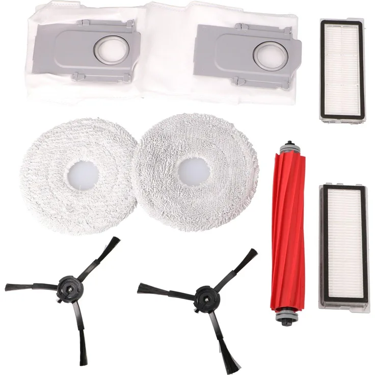 Extralink Bürsten Rollen Filter Mopps Beutel Set für Roborock Q Revo, Zubehör für Roborock Q Revo Maxv/Pro/S/Plus