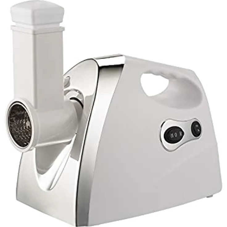 RGV Duetto Plus Fleischwolf 500 W, 3-in-1 Gerät aus Edelstahl, inkl. Reibe und Wurstfüller, weiss – Bild 3