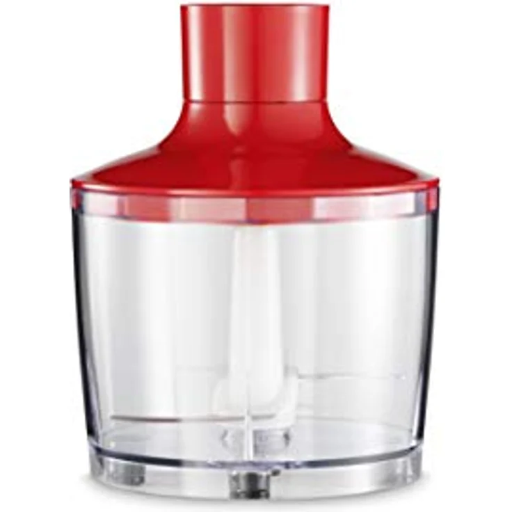 Ufesa BP3443 Stabmixer, 600W, inkl. Zerkleinerer, Mixbehälter, Schneebesenaufsatz, rot – Bild 4