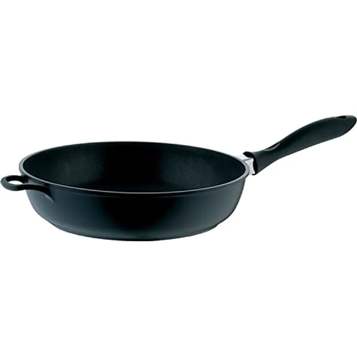 Kela Schmorpfanne Kerros 28cm aus Aluguss, Schwarz, 28 cm
