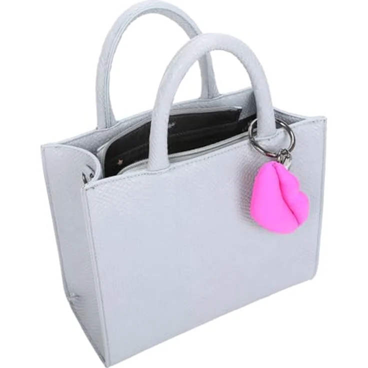Buffalo Big Boxy Shopper Tasche 26 cm, Blau, aus widerstandsfähigem Polyurethan mit abnehmbaren Umhängeriemen und innerem Reißverschlussfach – Bild 4