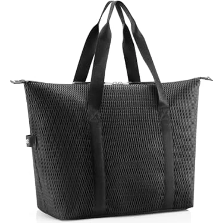 reisenthel Extralite Weekender M, Einkaufstasche aus strapazierfähigem Netzgewebe, 28 l Volumen, Mesh Black – Bild 1
