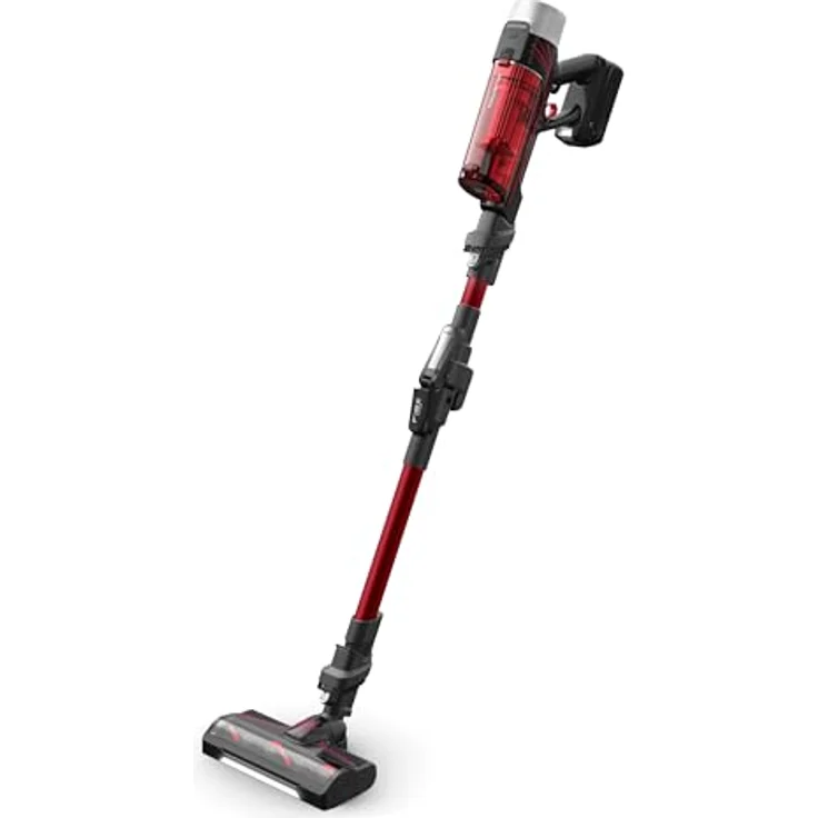 Rowenta X-Force Flex 9.60 Complete RH2099WO, Akku-Stabstaubsauger mit 100 Air Watts Saugkraft, rot/schwarz – Bild 2