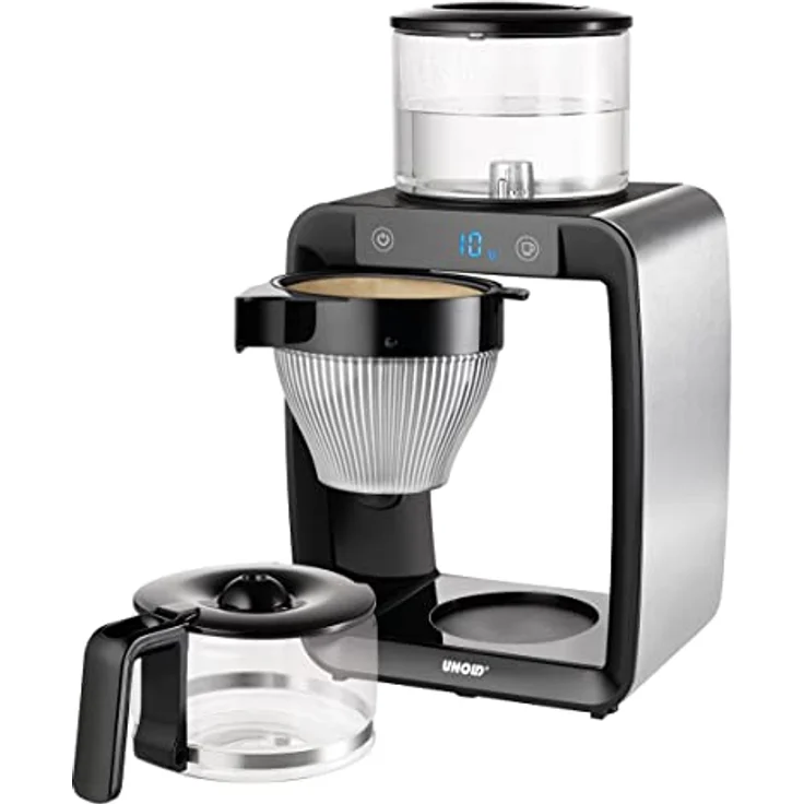 Unold 28435 Filterkaffeemaschine Aroma, 1,25 l Wassertank, schwarz – Bild 2