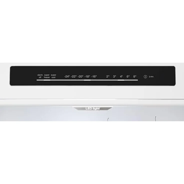 Bosch Serie 4 KGN492IAF Kühl-Gefrier-Kombination, 440 l, Gebürsteter Stahl, Total No Frost, 203 cm Höhe, Gefrierbereich unten – Bild 3