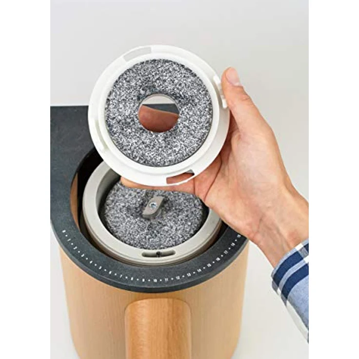 Mockmill Professional 200, elektrische Getreidemühle, 200 g/min, Dauerbetrieb, Buche, 600 Watt, natur – Bild 6