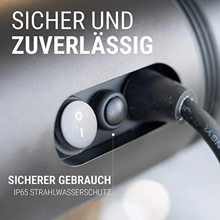 Vasner Heizstrahler Teras X20, 2000 W, Heizstufen, inkl. Fernbedienung und Halterung, Heizstrahler – Bild 4