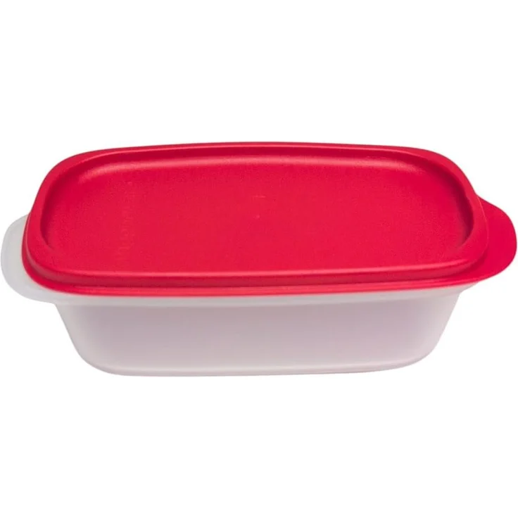 Tupperware Eidgenosse 500ml, Vorratsdose mit doppelseitigem Deckel, rot