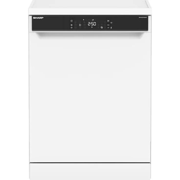 Sharp QW-NA3YF42AW-DE Stand-Geschirrspüler, 14 Maßgedecke, Energieeffizienzklasse A, weiß – Bild 2